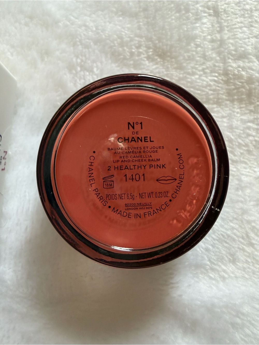 Chanel N1 lip and cheek balm 02 healthy pink New